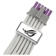 ASUS ROG Equalizer White adapter za grafično kartico z 0,75 m kabla in ravnima priključkoma