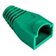 Kink Protection Sleeves, for RJ45 Modular plugs color green, 100 pieces