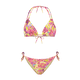 Shiwi Bikini Liz svetlo modra/svetlo rumena/roza