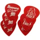 Ibanez 1000PG-CA Paul Gilbert Pick Set of 6 Red