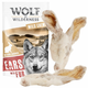 Wolf of Wilderness - zajčji uhlji z dlako - 800 g (pribl. 40 kosov)