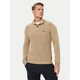 Aeronautica Militare Pulover 262MA1572UL00409 Bež Regular Fit