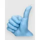 Blue Tomato Thumbs Up Candle baby blue