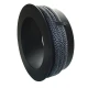 Redukcija na dimnik 180/120 mm t.1,5 mm s tesnilno linijo BLACK