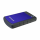 Transcend 4TB StoreJet 25H3B, 2,5, USB 3.0 (3.1 Gen 1), zunanji disk proti udarcem, tanek profil, črna/modra