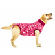 Suitical Pooperativna zaščitna obleka za psičke, roza, večbarvna 74 - 82 cm