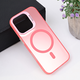 Torbica Magsafe Clear za iPhone 16 Pro 6.3 roze
