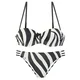 FRENCH CONNECTION Bikini  črna / bela