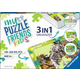 Ravensburger My Puzzle Friends Kids komplet sestavljank 3 v 1 zelene barve