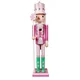 ENA Novogodišnja figura Krcko Oraščić 50x10cm 24EN524/ roze