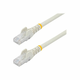 StarTech.com 1m CAT6 Ethernet Cable - White Snagless Gigabit CAT 6 Wire - 100W PoE RJ45 UTP 650MHz Category 6 Network Patch Cord UL/TIA (N6PATC1MWH) - patch cable - 1 m - white - N6PATC1MWH