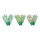 Set od 3 vrtlarske rukavice Ego Dekor Plaque Rose