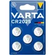 Varta CR2025 3V litijeva gumbasta baterija 5 kosov