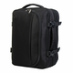 BONTOUR FlexiGo Razširljiv potovalni nahrbtnik, kabinska torba Eurowings/Vueling/Volotea/WizzAir 40x30x20cm, Črna