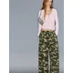 Pull&Bear Hlače zelena/kaki/oliva