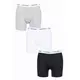 shumee Calvin Klein 3-delni paket boksaric, bele, črne, sive, dolge hlačnice, velikost M