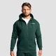 GymBeam Zone Zip Up Hoodie Forest