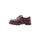 Dr. Martens Čevlji na vezalke Lowell 4 Eye češnjevo rdeča