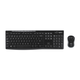 Logitech MK270 Bežična tastatura i miš, Crna