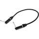 Cordial Kabel za glasbene instrumente Cordial, 0,3 m, 2 x REAN banana vtič 6,3 mm, MONO, črne barve