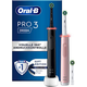 Oral-B Pro 3 3900 Duo Gift Edition 2 pcs. Pink/Black