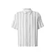 JACK & JONES Srajca JORNANTUCKET nočno modra/bela
