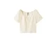 MANGO Bluza EVA kremna