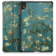 Onasi Style torbica za Lenovo Tab M10 Plus FHD 10,3 inch - Flower modra