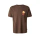 BILLABONG Majica GIMMICKS temno rjava/rumena/grenada/bela