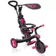 Globber tricikel EXPLORER TRIKE 4 IN 1 Fuchsia