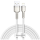 Baseus USB cable for Lightning Cafule, 2.4A, 2m (white)