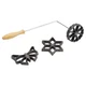 Utensil with 3 moulds for decorating waffles - Westmark