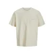 JACK & JONES Majica JORHydra modra/siva/črna/volneno bela