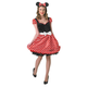 Maškare kostim za odrasle Sassy Minnie Mouse - M