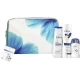 Dove Ženski kozmetički set Nourish, Gel za tuširanje 225ml + losion za telo 250ml + stik 50ml
