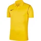 NIKE Funkcionalna majica Park 20  temno rumena / črna