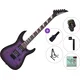 Jackson JS Series Dinky Arch Top JS32Q DKA HT AH Standard SET Transparent Purple Burst Električna kitara