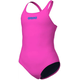 Arena solid swim pro junior shocking pink/river blue 92 cm