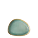 Krožnik Triangle Sand turkizen 20,5 cm – Gaya - 451965