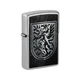 Zippo Upaljač Dragon Shield, Srebrne boje