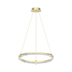 LED luster na sajli ELEGANCE LED/36W/230V, O 60 cm, zlatna