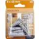 FIX Razširitveni čep 8x40mm z vijakom 5.0x45mm, [OP6]