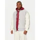Champion Authentic Athletic Apparel Prehodna jakna svetlo siva/bela