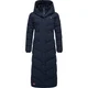 Ragwear Zimski plašč Natalka mornarska/rjava/bela