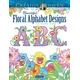 Creative Haven Beautiful Floral Alphabet Designs Coloring Book