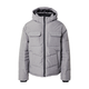 JACK & JONES Zimska jakna JJBUILD pegasto siva