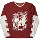 Wu-Tang Clan Graffiti (Sleeve Print Layered) Red & White L Majica