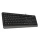 A4 TECH Tastatura FK10 FSTYLER USB US siva