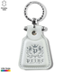 Princ Leather Kožni privezak, Beli
