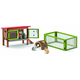 Schleich Komplet kunci na kmetiji z dodatki 42420